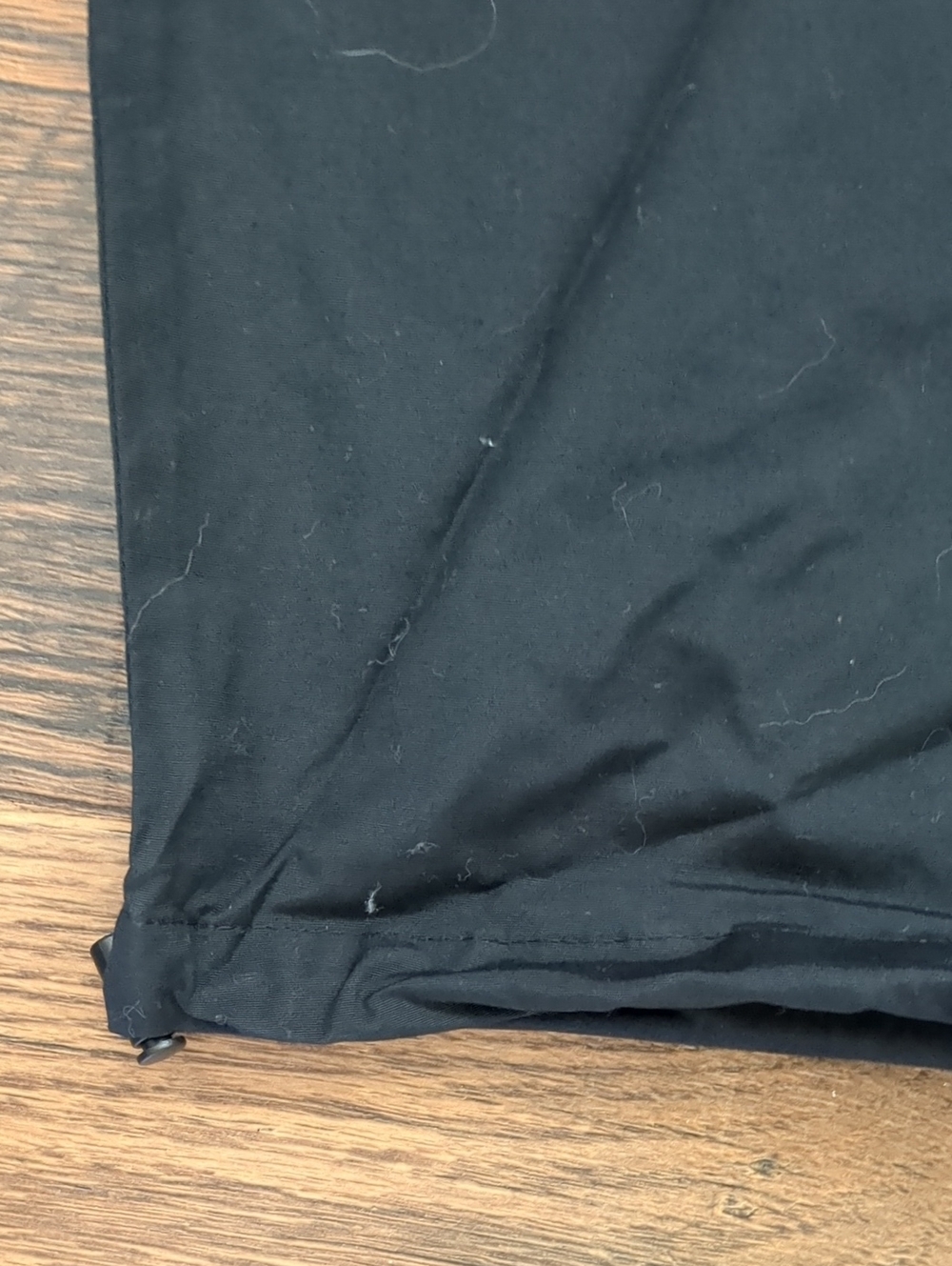 PacSun Black Men's Cargo Pants Joggers with Zip & Flap Pockets, Size Large, NEW - Picture 5 of 10